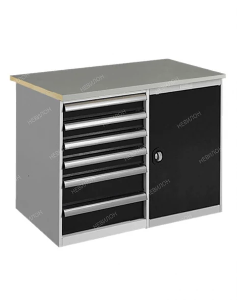 Верстак мини рабочий усиленный WTH 120.PТ1.Т6.000