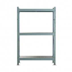 Стеллаж SGR-V 2000х1500х1000 3 яруса (рамы, балки, настил - цинк) ОС