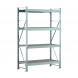 Стеллаж SGR-V 2500х1500х800 4 яруса (рамы, балки, настил - цинк) ОС