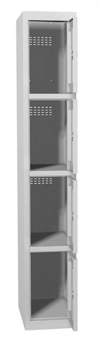 Шкаф модульный для хранения вещей Практик ML 14-30 1830х300х500 мм, базовый модуль