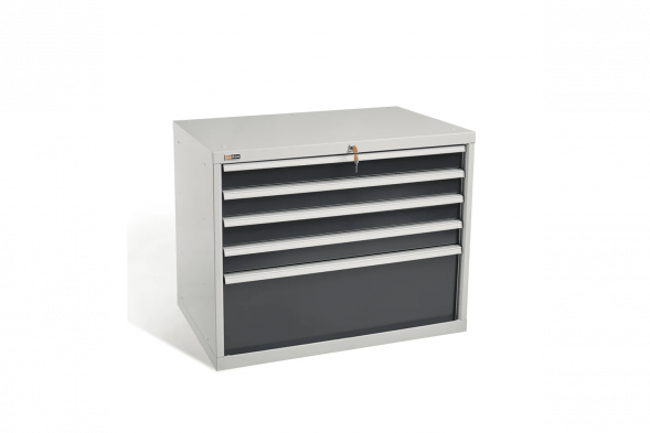 Тумба инструментальная ДиКом ВС-085, RAL 7038/7016