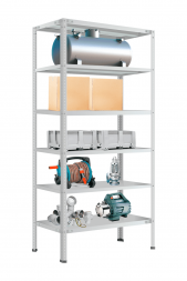 Стеллаж МС-900 3000х1000х300 мм 6 полок