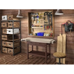 Верстак столярный Стандарт дуб АВК046