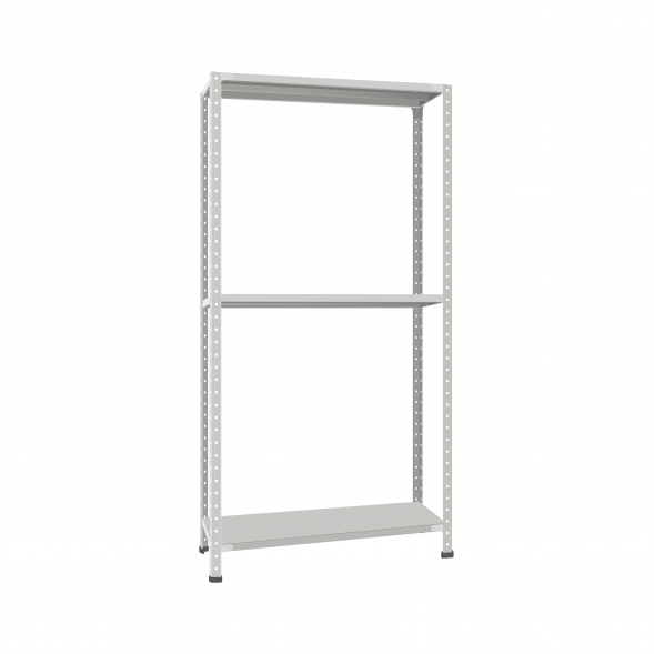 Стеллаж СТ-012 2000х1000х300 с 3 цинк полками до 140 кг