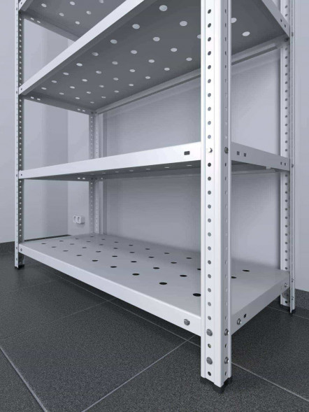 Стеллаж ТС Лайт перф. 1800х1000х300 6 полок