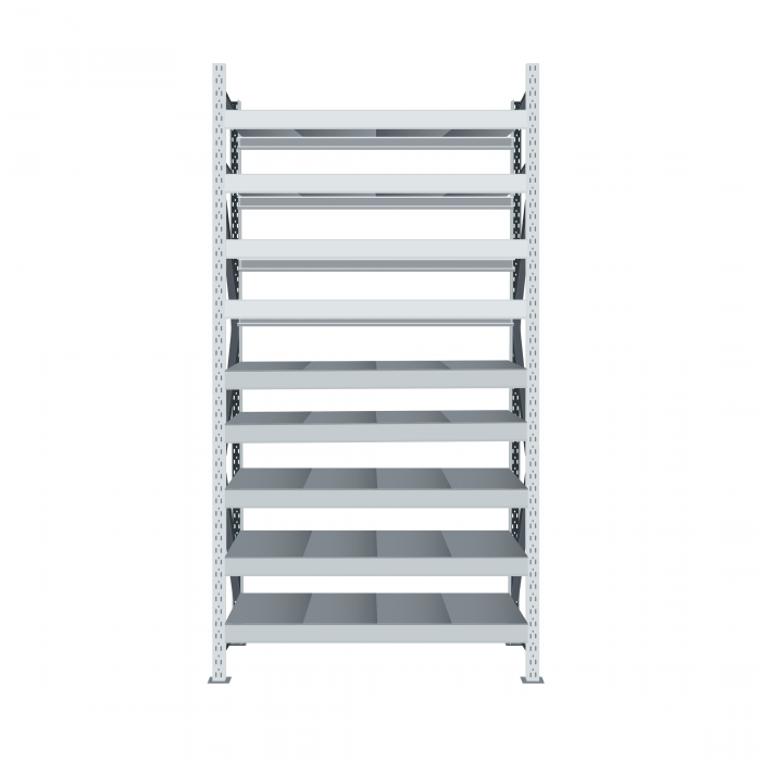 Стеллаж СТ-051 2500х1800х850 с 9 ярусами