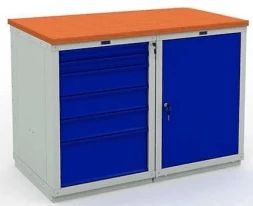 Верстак для квартиры с ящиками W120.WS6/WS1.000