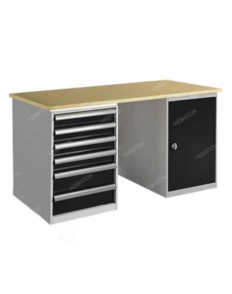 Верстак большой рабочий для сверлильного станка W 160.PТ1.Т6.000