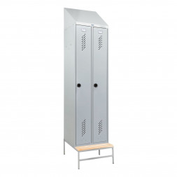 Шкаф LS-K-760 EL на скамье-подставке + наклонная крыша