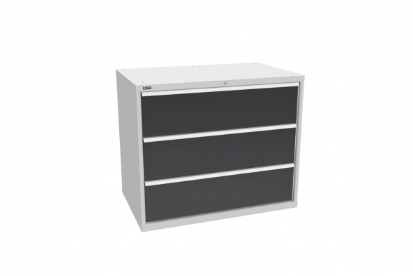 Тумба инструментальная ДиКом ВС-093, RAL 7038/7016