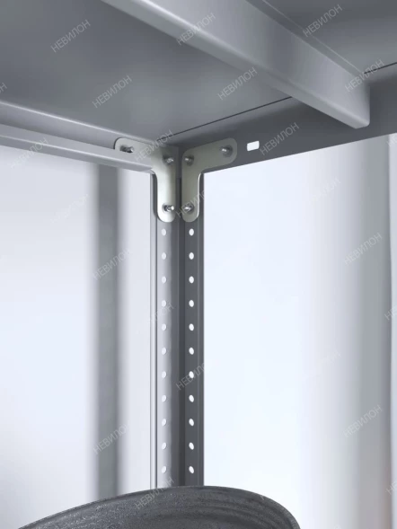 Стеллаж угловой МС 2200х1200х1200/300 мм 5 ярусов