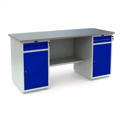 Верстак большой с полками модульный WT180.WD2/WD2.000