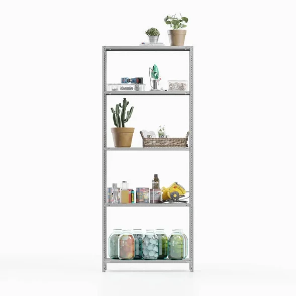 Стеллаж ТС-Лайт 1800х1200х800 с 5 сплошными полками