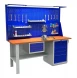 Верстак стационарный с деревянной столешницей W200.F2/WS6.121