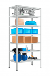 Стеллаж МС-900 3000х1000х500 мм 7 полок