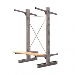 Стеллаж консольный двухсторонний КЛр 2500х1634х1700 (800) 2 яруса