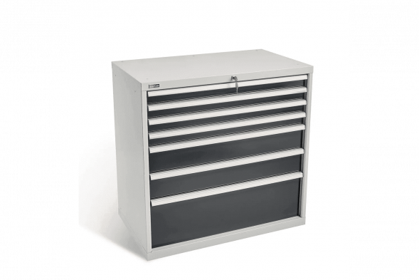 Тумба инструментальная ДиКом ВС-097, RAL 7038/7016