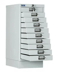 Шкаф многоящичный Практик MDC-A4/650/10 S21299321002
