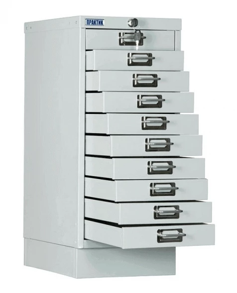 Шкаф многоящичный ПРАКТИК MDC-A4/650/10