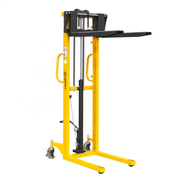 Ручной гидравлический штабелер SDJ 0516 (500 кг; 1,6 м; вилы 200-550 мм) SMARTLIFT (SMART)