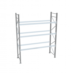 Стеллаж палетный ДиКом СП 2500х1800х1000 с 3 ярусами до 5500 кг / до 2750 кг на паллет П-90