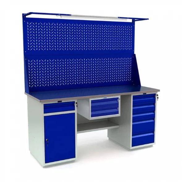 Верстак Практик большой в сарай WT180.WD2/WD5.121