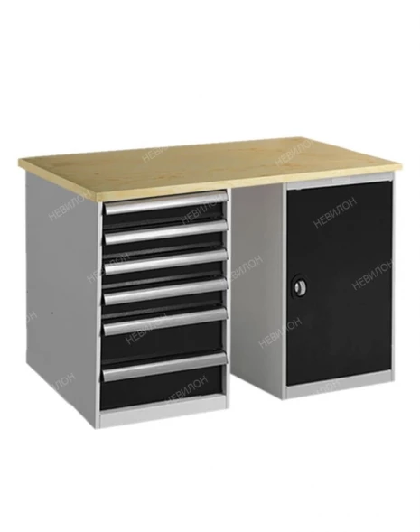 Верстак Практик промышленный W 150.PТ1.Т6.000 1500 мм