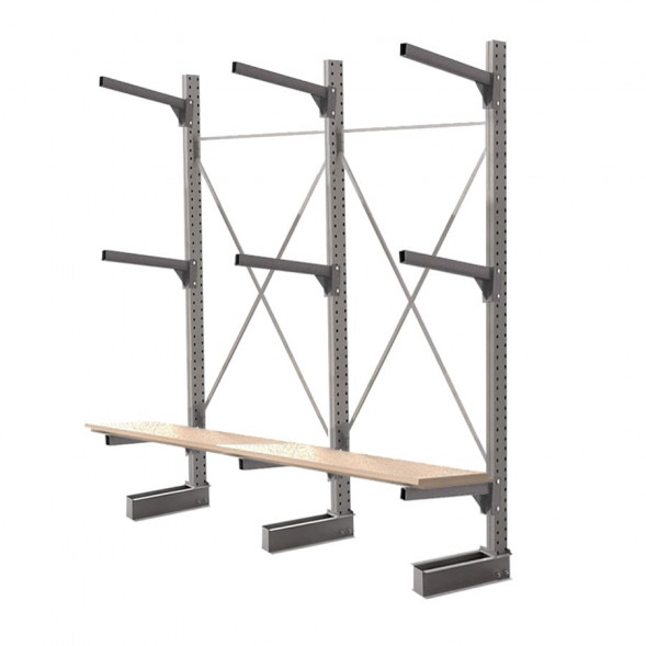 Стеллаж консольный односторонний КСр 2500х3294х960 3 яруса