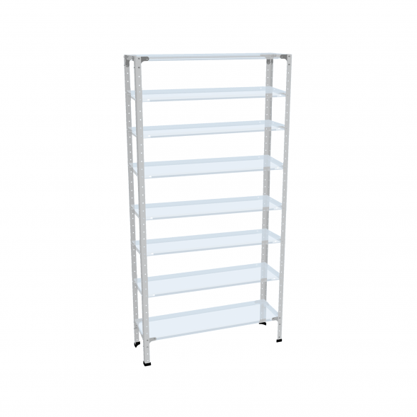 Стеллаж СТ-012 2000х1000х500 с 8 полками до 250 кг