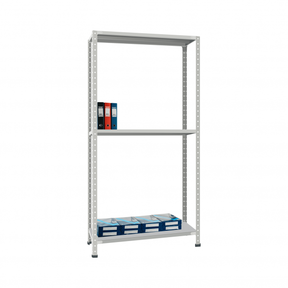 Стеллаж СТ-012 2500х1000х400 с 3 цинк полками до 200 кг