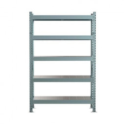 Стеллаж SGR-V 2000х1200х800 5 ярусов (рамы, балки, настил - цинк) ОС