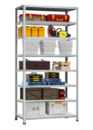 Стеллаж MS Hard 1850х1000х600 c 8 полками