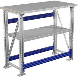 Верстак Практик мини с полкой MT100.MF1/MF1.001