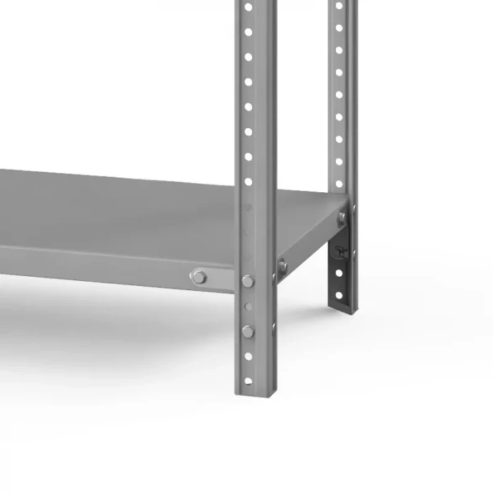 Стеллаж ТС-Лайт 1500х700х400 с 4 сплошными полками