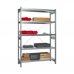 Стеллаж СТ-031 цинк 2067х1300х600 5 полок до 250 кг