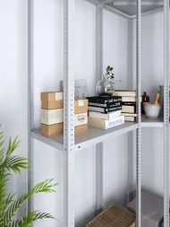 Стеллаж угловой МС 2000х1200х1200/300 мм 3 яруса