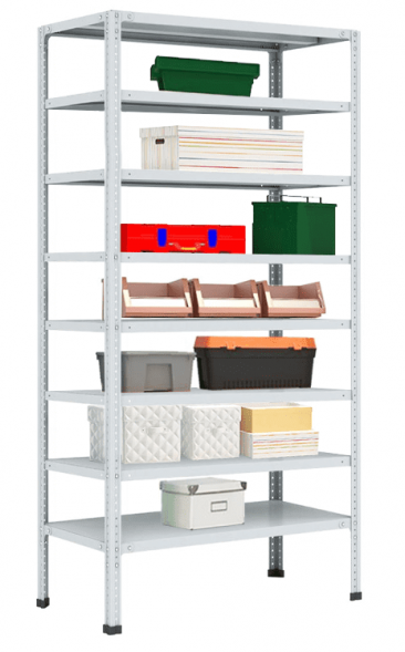 Стеллаж MS Strong 2000х700х800 c 8 полками