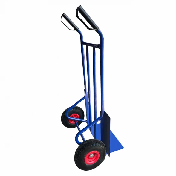 Тележка ручная двухколёсная КГ300, колёса d=250 мм пневматические