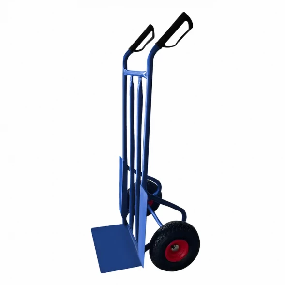 Тележка ручная двухколёсная КГ300, колёса d=250 мм пневматические