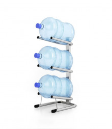 Стойка Бридж-3 для 3 бутылей по 19 л, металлик