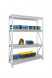 Стеллаж MS Pro Z 2500х1800х400 4 яруса