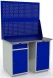 Верстак металлический комбинированный мини WT120.WD2/WD1.020