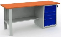 Верстак большой с ящиками для станка W200.F2/WS6.000