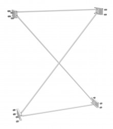 Раскосная система 1800 спаренных рядов стеллажей