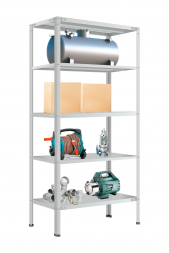 Стеллаж МС-900 500х1000х300 мм 5 полок