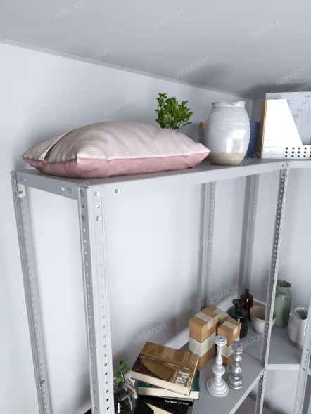 Стеллаж угловой МС 2200х1800х1800/600 мм 3 яруса