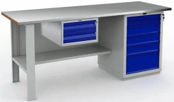 Верстак большой в сарай для сверлильного станка W200.F2/WS6.100.W