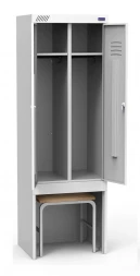 Шкаф металлический для одежды ШРК 22-800 ВСК 1850х800х500 мм
