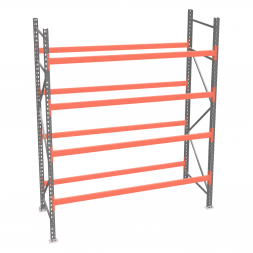 Стеллаж палетный ДиКом СП 3000х1800х1000 с 4 ярусами до 5500 кг / до 2750 кг на паллет П-90