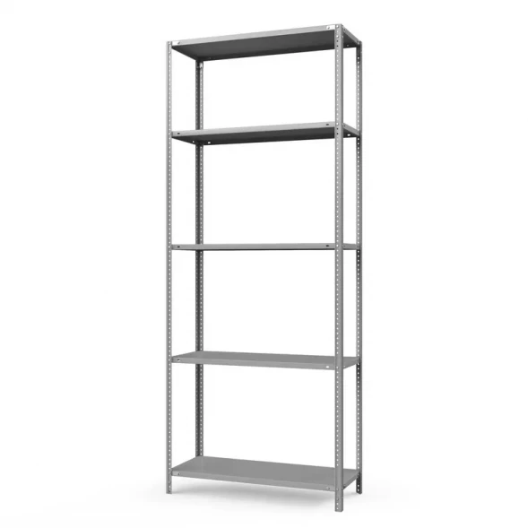 Стеллаж ТС-Лайт 2500х1000х600 с 5 сплошными полками